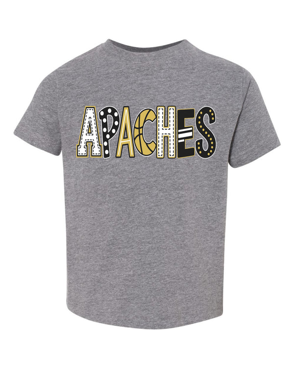 '26 Pottsville Basketball Fundraiser - APACHES Doodle - TODDLER & YOUTH