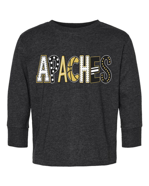 '26 Pottsville Basketball Fundraiser - APACHES Doodle - TODDLER & YOUTH