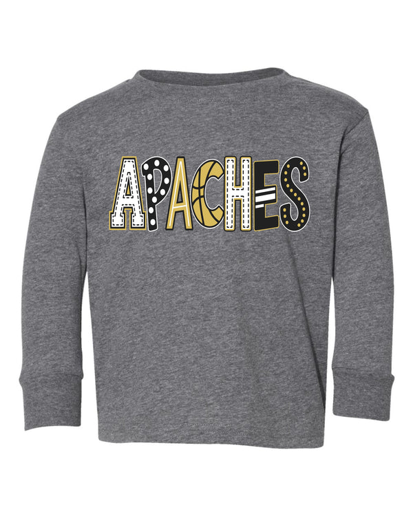 '26 Pottsville Basketball Fundraiser - APACHES Doodle - TODDLER & YOUTH