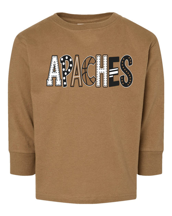 '26 Pottsville Basketball Fundraiser - APACHES Doodle - TODDLER & YOUTH