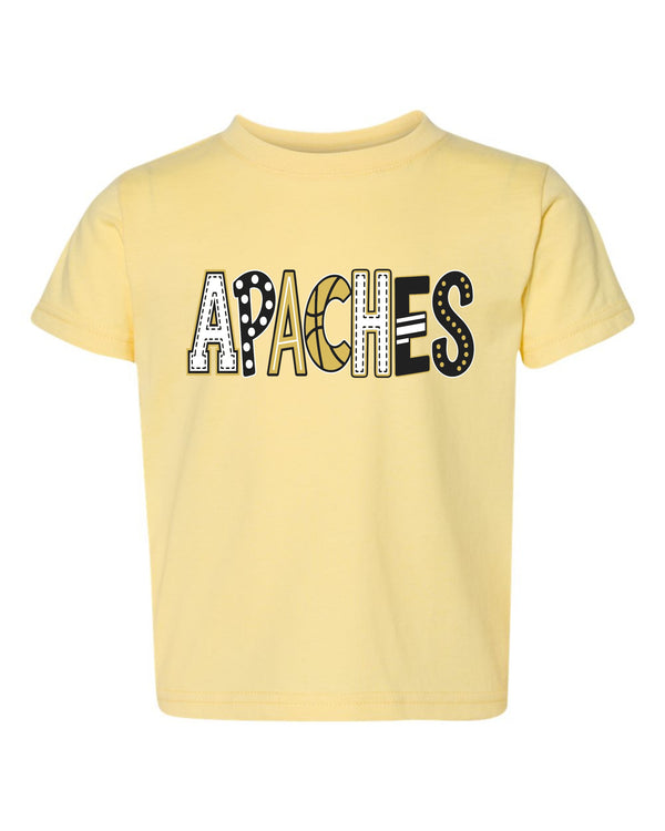 '26 Pottsville Basketball Fundraiser - APACHES Doodle - TODDLER & YOUTH
