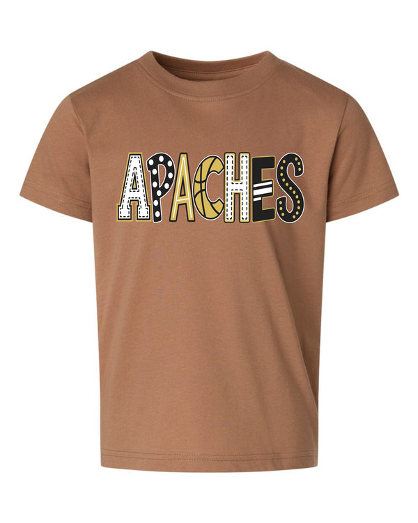 '26 Pottsville Basketball Fundraiser - APACHES Doodle - TODDLER & YOUTH