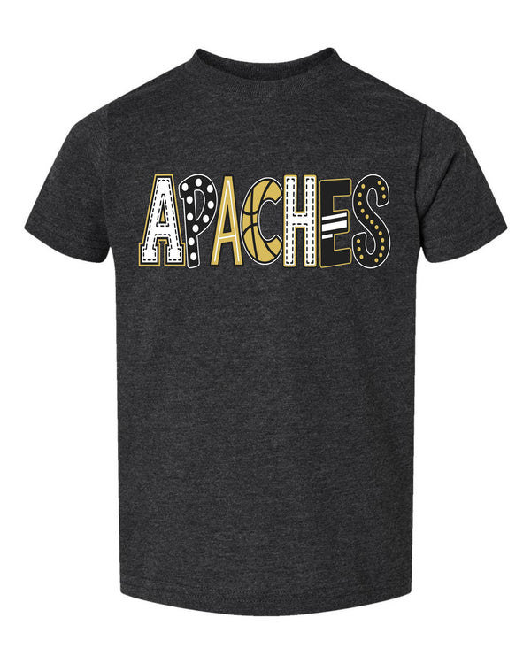 '26 Pottsville Basketball Fundraiser - APACHES Doodle - TODDLER & YOUTH