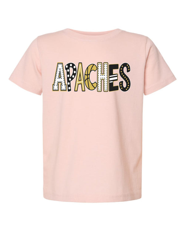 '26 Pottsville Basketball Fundraiser - APACHES Doodle - TODDLER & YOUTH