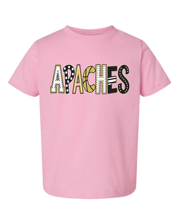 '26 Pottsville Basketball Fundraiser - APACHES Doodle - TODDLER & YOUTH