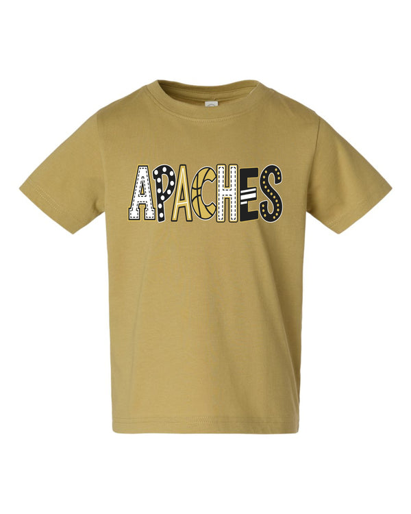 '26 Pottsville Basketball Fundraiser - APACHES Doodle - TODDLER & YOUTH