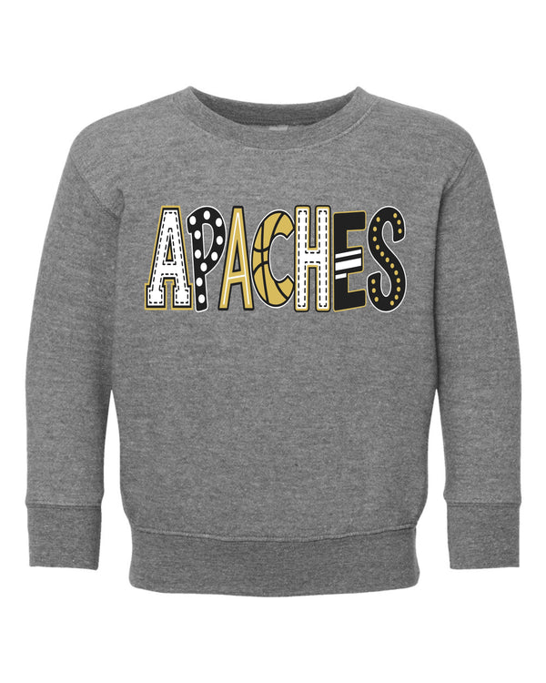 '26 Pottsville Basketball Fundraiser - APACHES Doodle - TODDLER & YOUTH