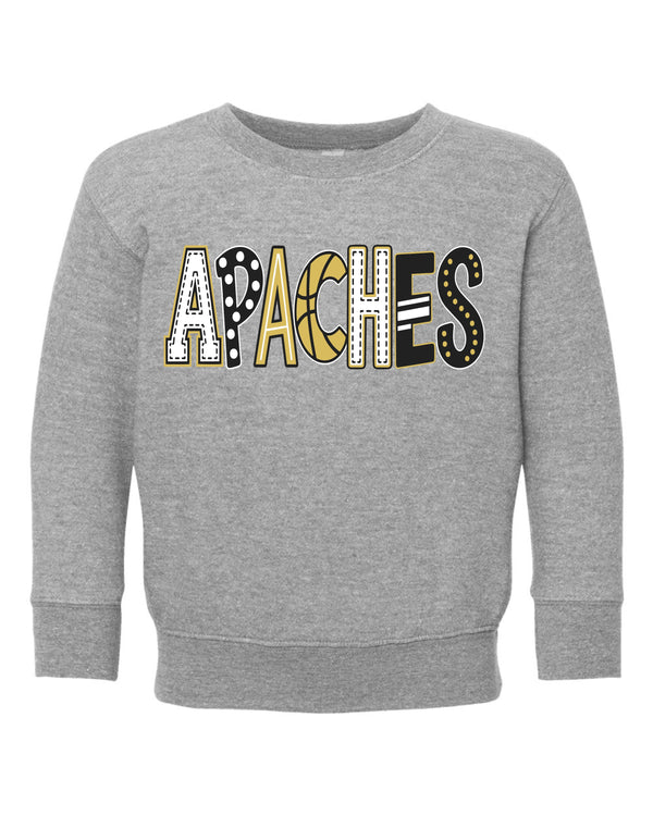 '26 Pottsville Basketball Fundraiser - APACHES Doodle - TODDLER & YOUTH