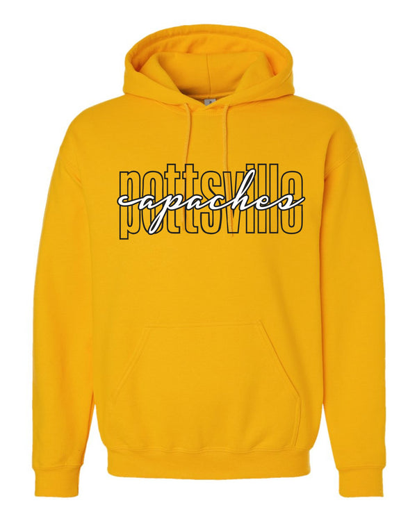 '26 Pottsville Basketball Fundraiser - Open Script - Sweatshirts