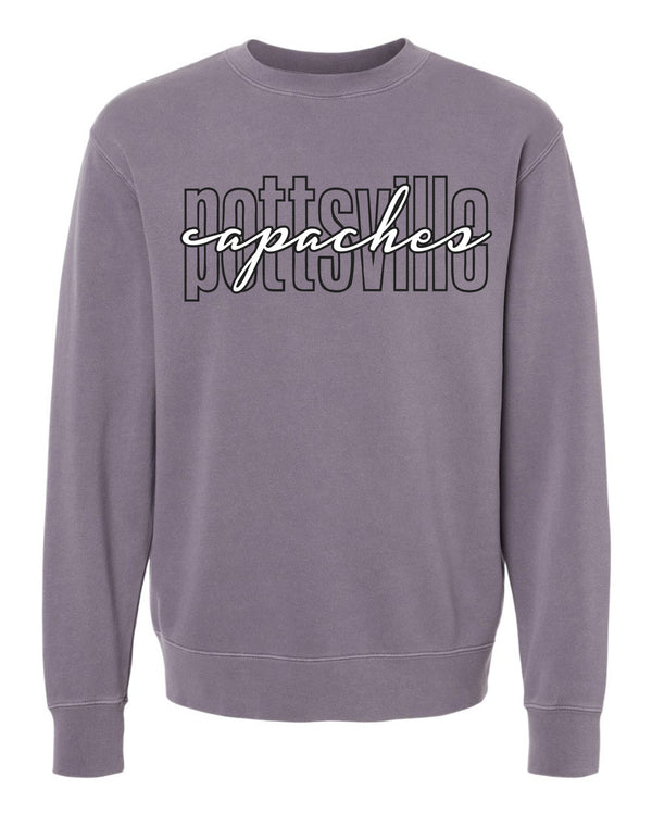 '26 Pottsville Basketball Fundraiser - Open Script - Sweatshirts