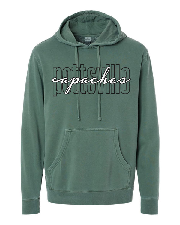 '26 Pottsville Basketball Fundraiser - Open Script - Sweatshirts