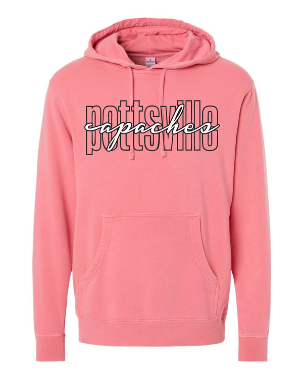 '26 Pottsville Basketball Fundraiser - Open Script - Sweatshirts