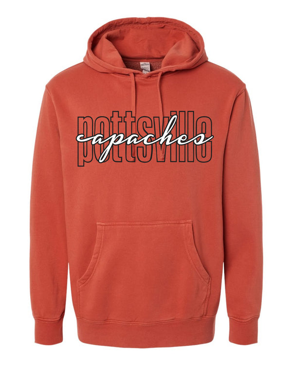 '26 Pottsville Basketball Fundraiser - Open Script - Sweatshirts