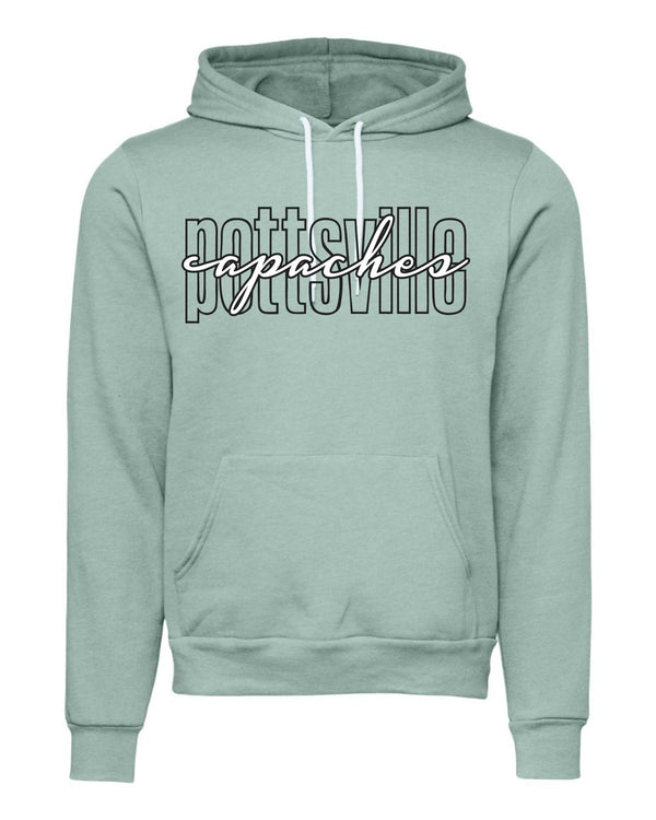 '26 Pottsville Basketball Fundraiser - Open Script - Sweatshirts