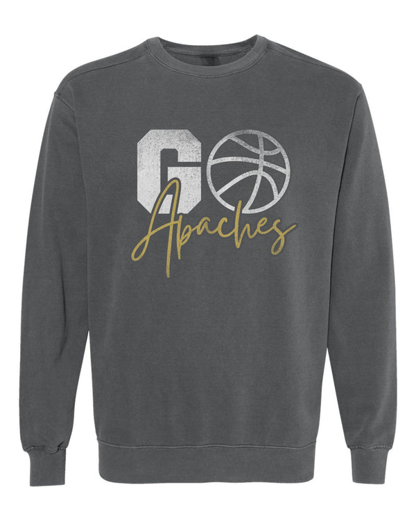 '25 POTTSVILLE BASKETBALL - Go Apaches Sweatshirts