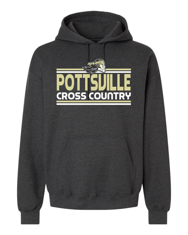 '26 Pottsville Apache Cross Country - Retro Lines