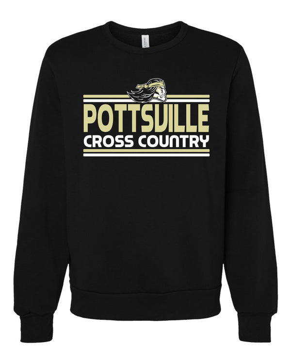 '26 Pottsville Apache Cross Country - Retro Lines