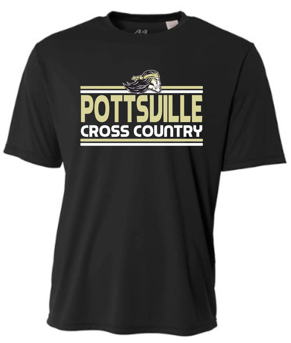 '26 Pottsville Apache Cross Country - Retro Lines