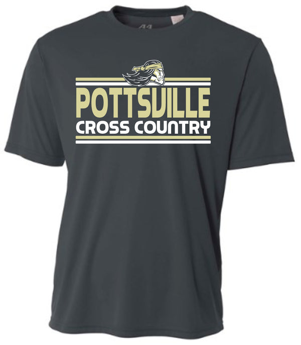 '26 Pottsville Apache Cross Country - Retro Lines