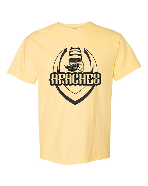 '26 Pottsville Pee Wee Apache Football - Vegas Gold