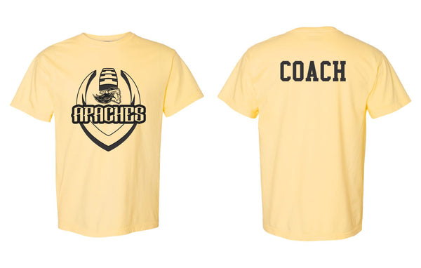 '26 Pottsville Pee Wee Apache Football - Vegas Gold