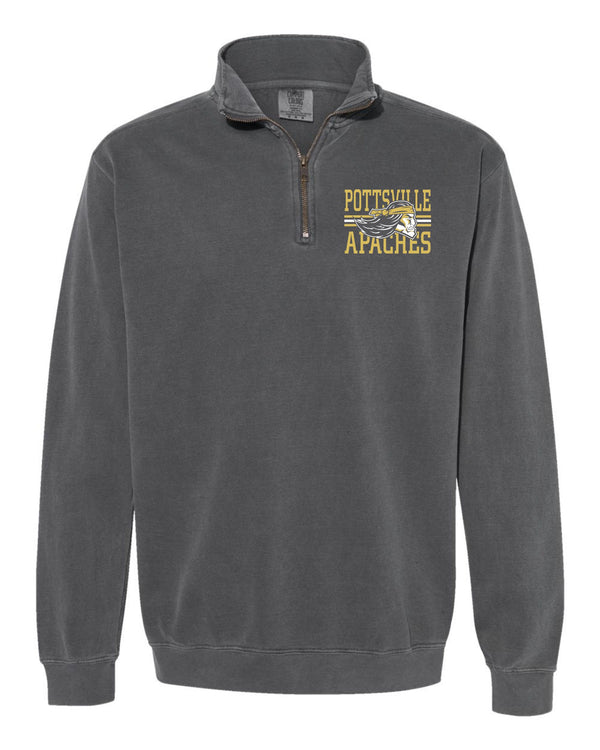 '25 Pottsville Upper Elementary - Pottsville Apaches Left Chest - ADULT