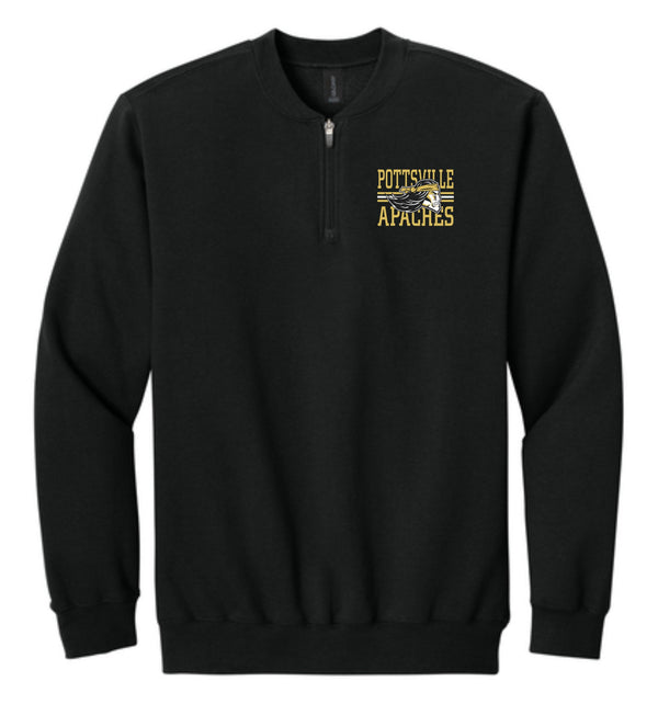'25 Pottsville Upper Elementary - Pottsville Apaches Left Chest - ADULT