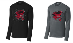 '23 Russellville Basketball - Distressed Mascot - Crewneck Sweatshirts