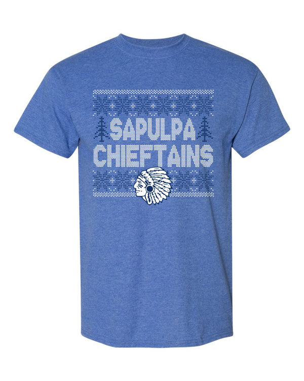 '24 Sapulpa Chieftains TAPS - Sweater Knit Mascot