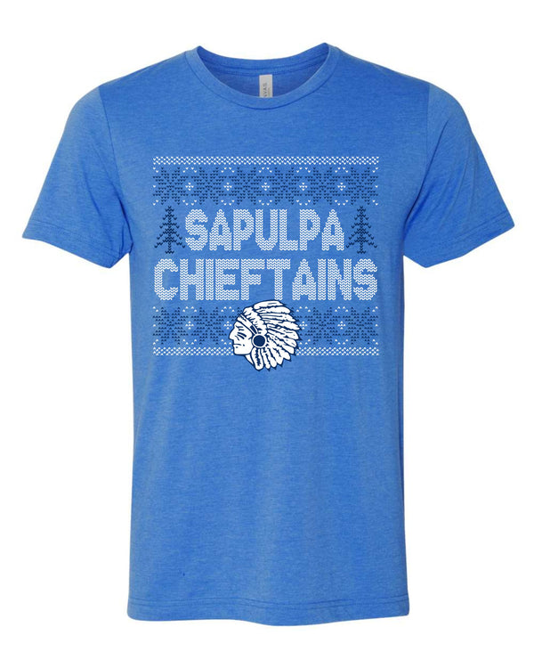 '24 Sapulpa Chieftains TAPS - Sweater Knit Mascot