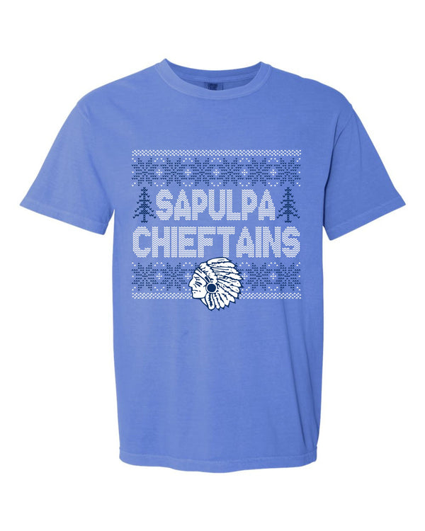 '24 Sapulpa Chieftains TAPS - Sweater Knit Mascot