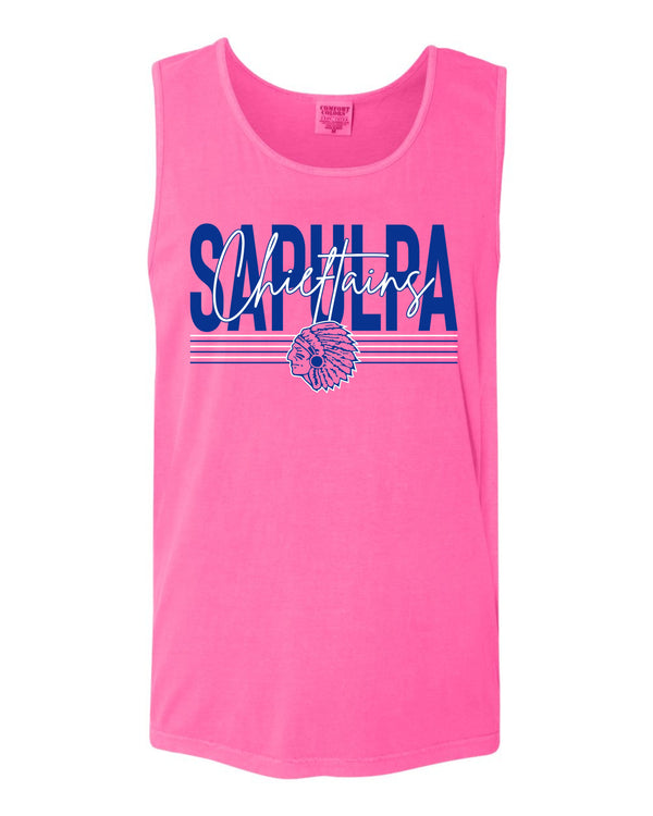 '25 Sapulpa TAPS Fundraiser - Chieftains Mascot - (Adult) Fun Colors
