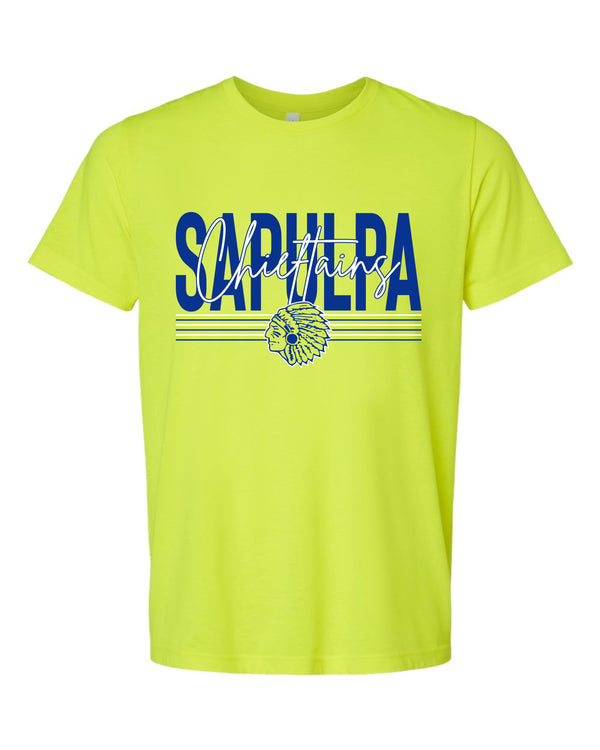 '25 Sapulpa TAPS Fundraiser - Chieftains Mascot - (Adult) Fun Colors