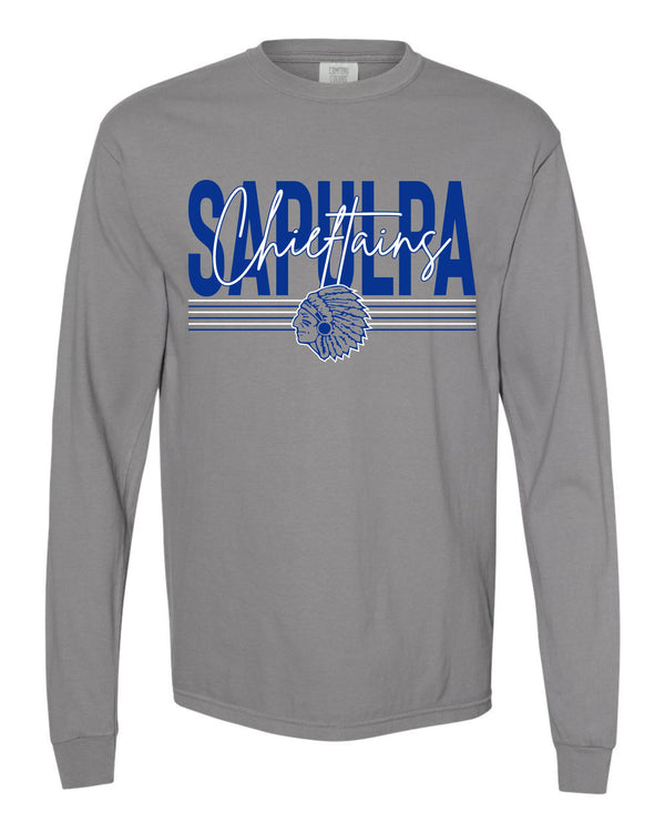 '25 Sapulpa TAPS Fundraiser - Chieftains Mascot - Long Sleeve & Sweatshirts