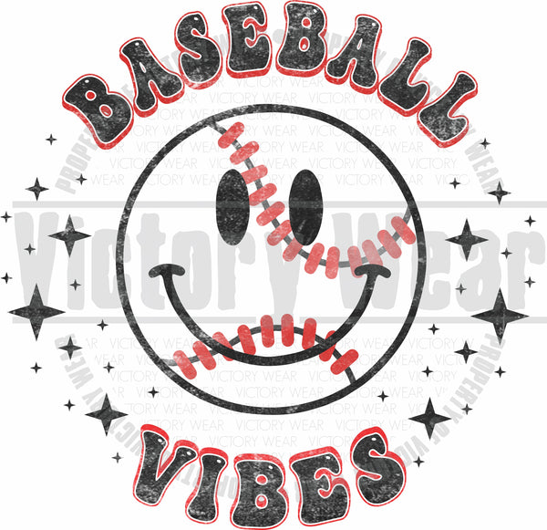 Baseball Vibes - PNG