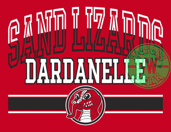 Dardanelle Sand Lizards Design #1