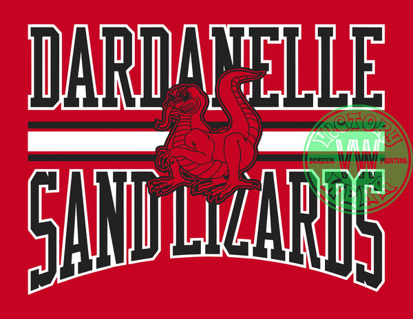 Dardanelle Sand Lizards Design #2